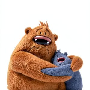 Two Lions You Are Not Small Book 3 Preschool Emotional Storybook-0