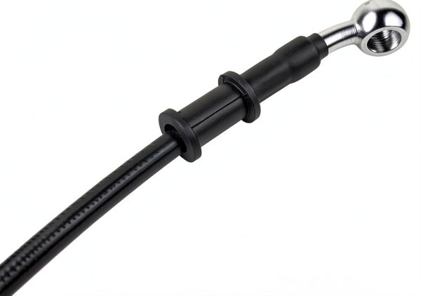 Fireyouracing AN3 1/8 Inch Hydraulic Brake Line Black PVC Steel 2400mm-4