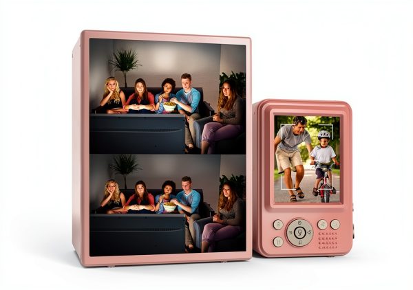 Yehtreh K500 48MP 16X Zoom Digital Camera Pink/Grayish Black-5