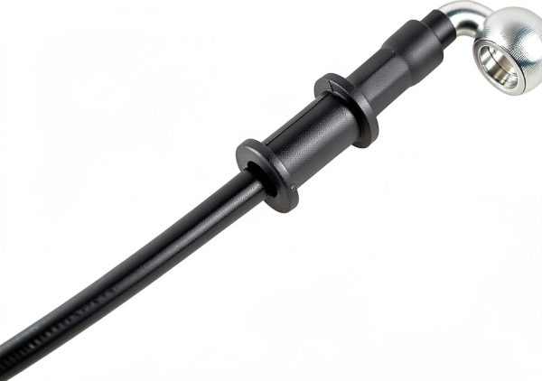 AN3 1/8 Inch Brake Line Black PVC/Steel 2400mm Fireyouracing-5