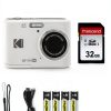 Kodak PIXPRO FZ45 Digital Camera Bundle with 27mm Wide Angle Lens –-1