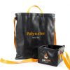 MEKER Grill Brush Bristle-Free Collapsible Bucket Set 7-Piece Black-1