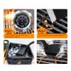 MEKER Grill Brush Bristle-Free Collapsible Bucket Set 7-Piece Black-5