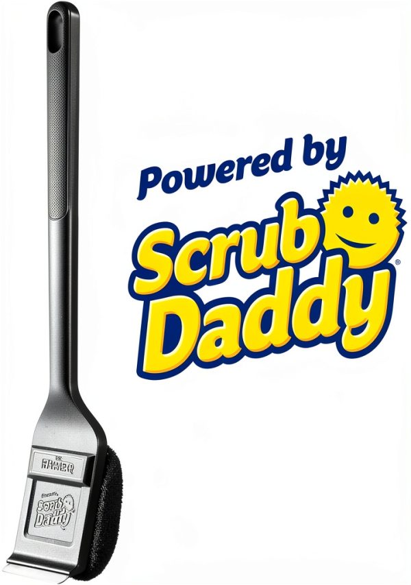 Mr. Bar-B-Q Steam Clean Grill Brush Powered by Scrub Daddy-1